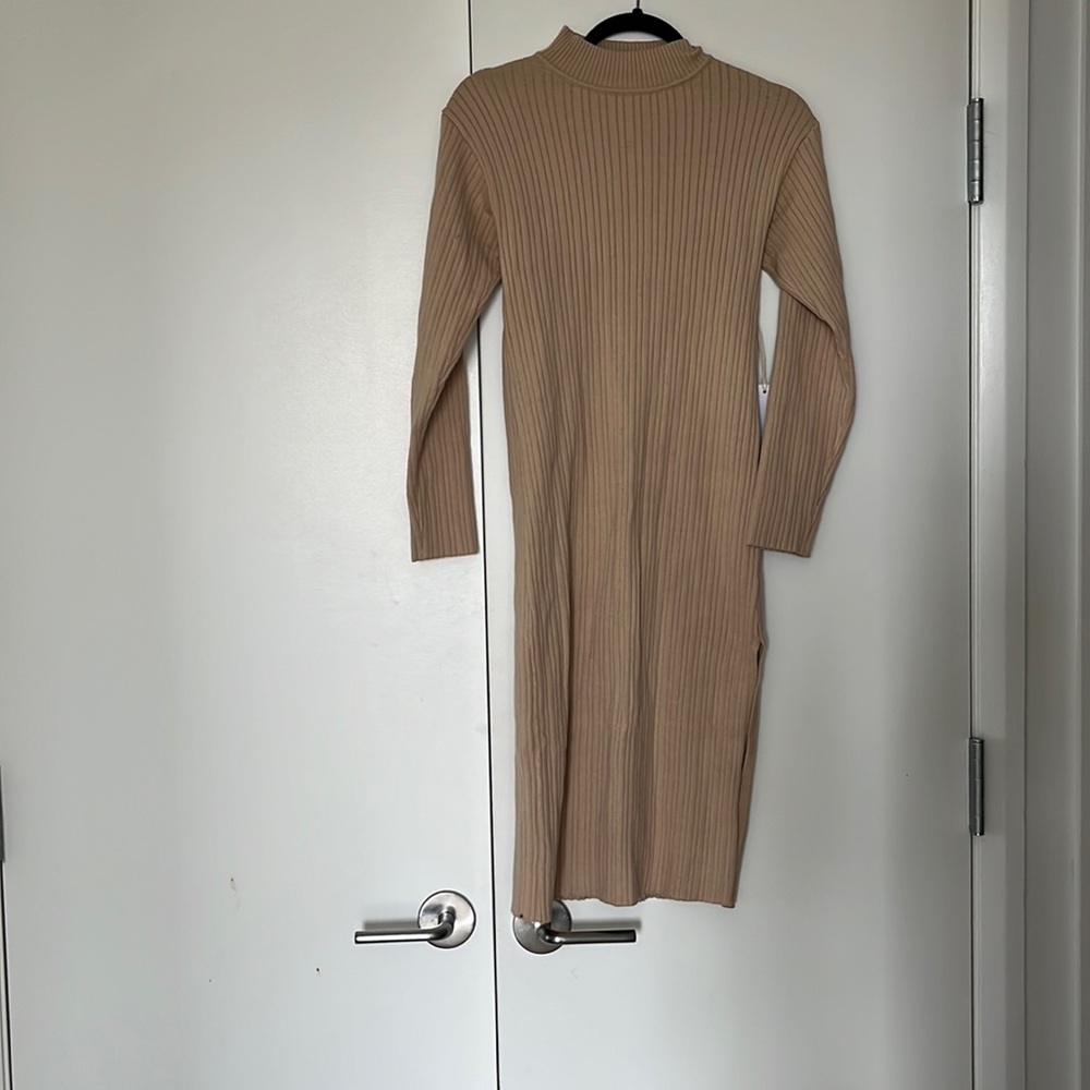 Sweater dress for fall